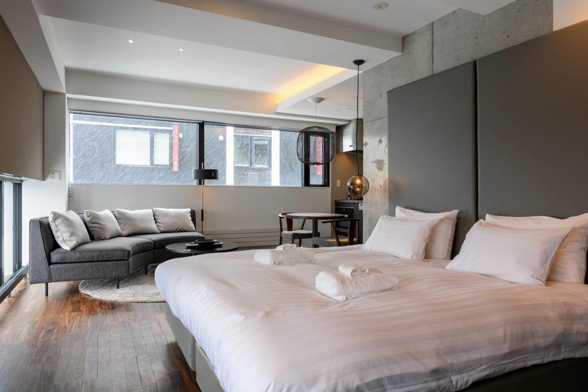 Hinzan Aparthotel Kutchan Bagian luar foto