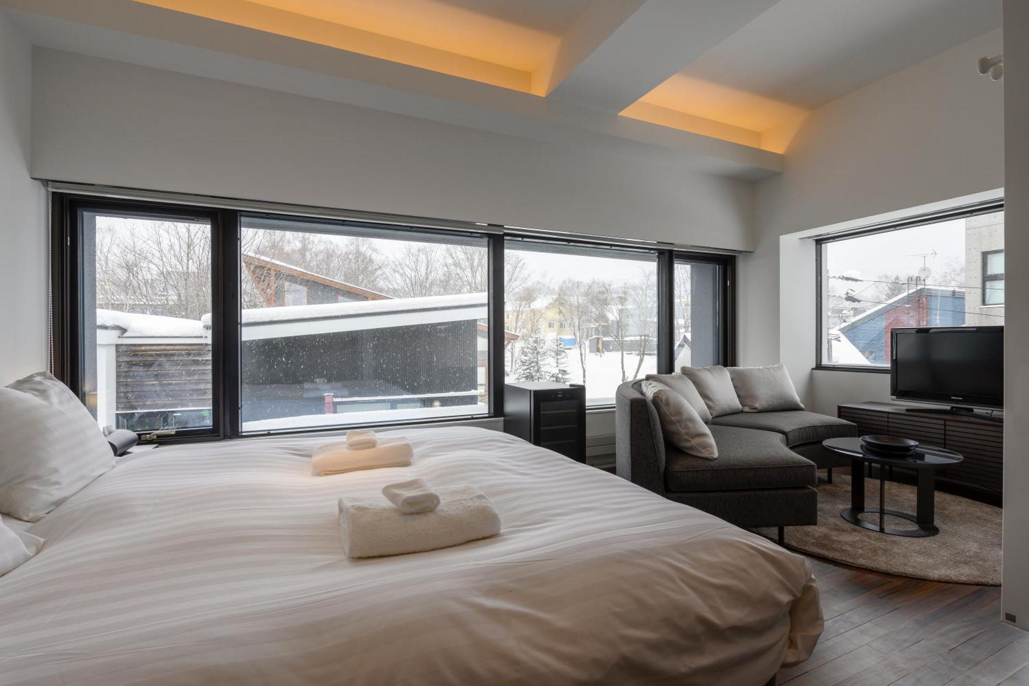 Hinzan Aparthotel Kutchan Bagian luar foto